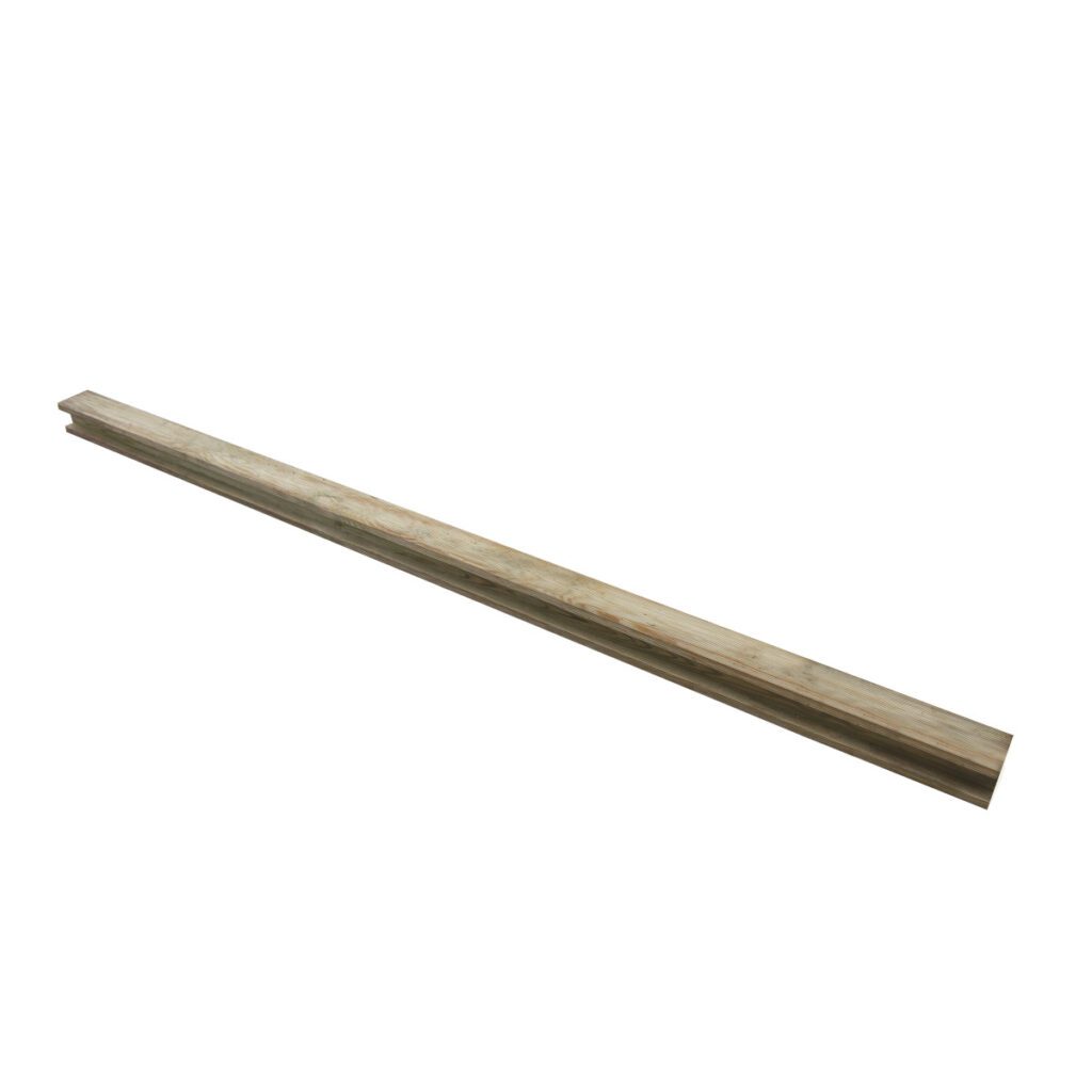 Forest Garden Reeded Slotted Post 8ft – Pack of 6 5013053135112 2
